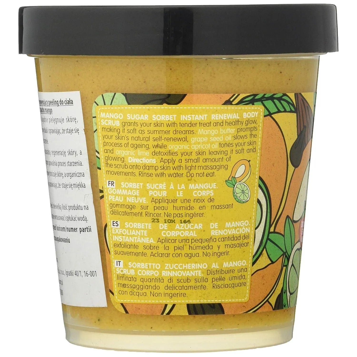 Organic Shop - Mango Sugar Sorbet Body Scrub - GOLDFARMACI