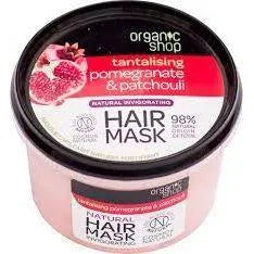 Organic Shop - Pomegranate & Patchouli Invigorating Hair Mask - GOLDFARMACI