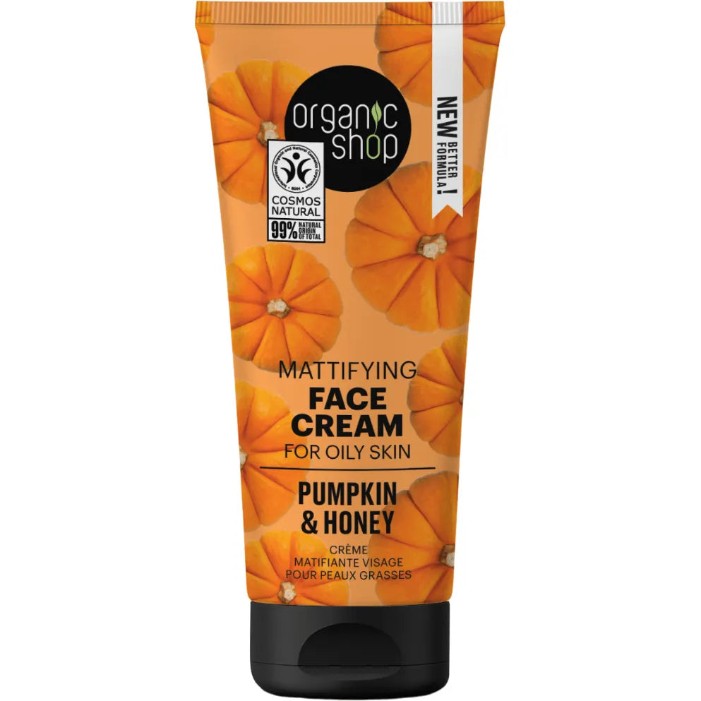 Organic Shop - Pumpkin & Honey Mattifying Face Cream - GOLDFARMACI