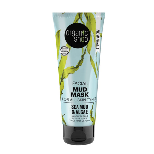 Organic Shop - Sea Mud & Algae Face Mask - GOLDFARMACI