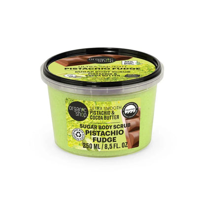 Organic Shop - Ultra Smooth Pistachio Fudge Body Scrub - GOLDFARMACI