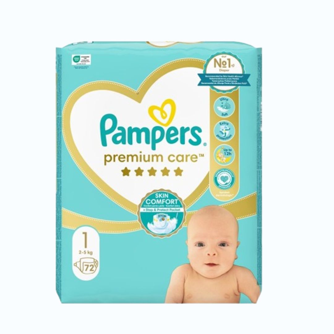Pampers - Premium Care 1 (2-5kg)
