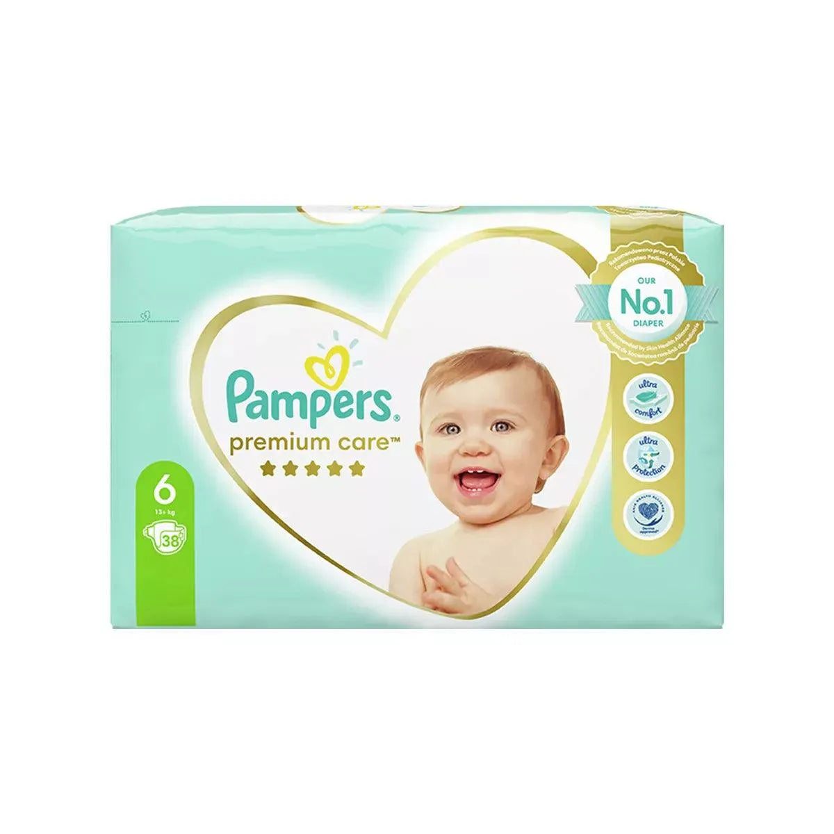 Pampers - Premium Care 6 (13kg+) - GOLDFARMACI