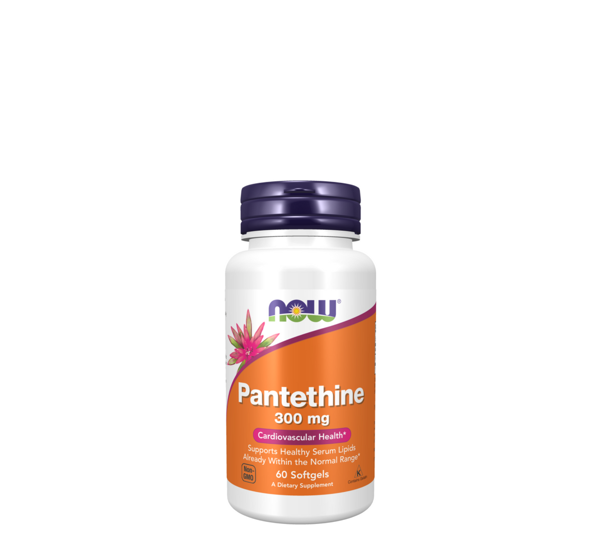 NOW Pantethine 300 mg – 60 Softgels