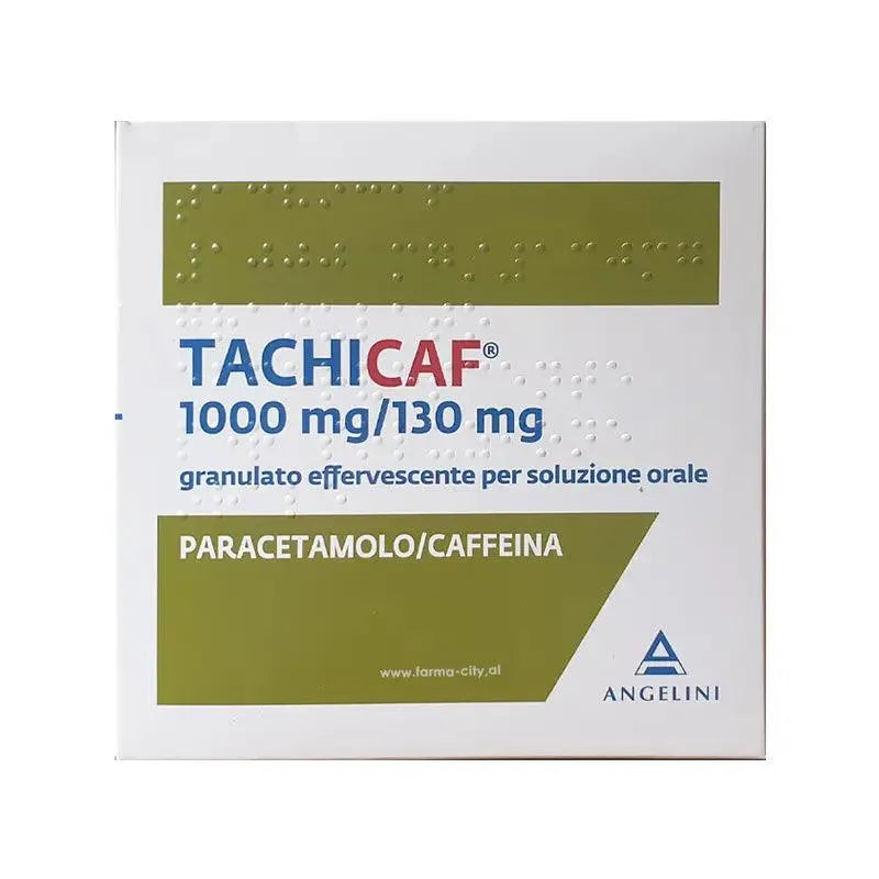 Tachicaf - Paracetomol 1000 MG/ 130 MG - GOLDFARMACI