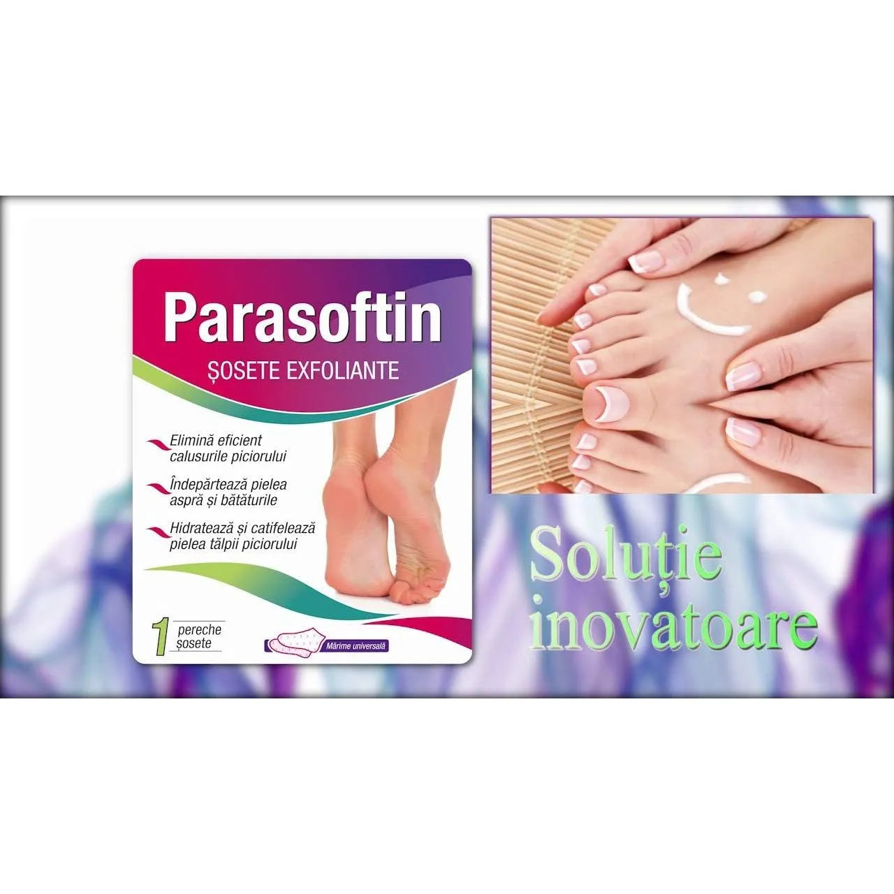 Parasoftin - Exfoliating Socks - GOLDFARMACI