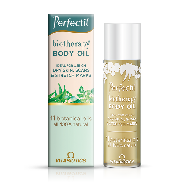 Vitabiotics Perfectil Biotherapy Body Oil 125 ml front pack