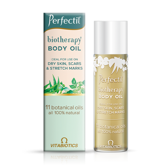 Vitabiotics Perfectil Biotherapy Body Oil 125 ml front pack