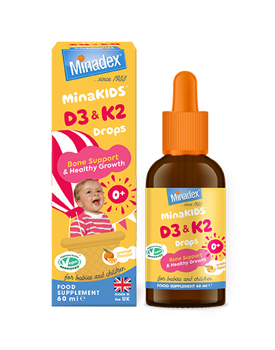 Minadex - MinaKIDS D3 & K2 Drops
