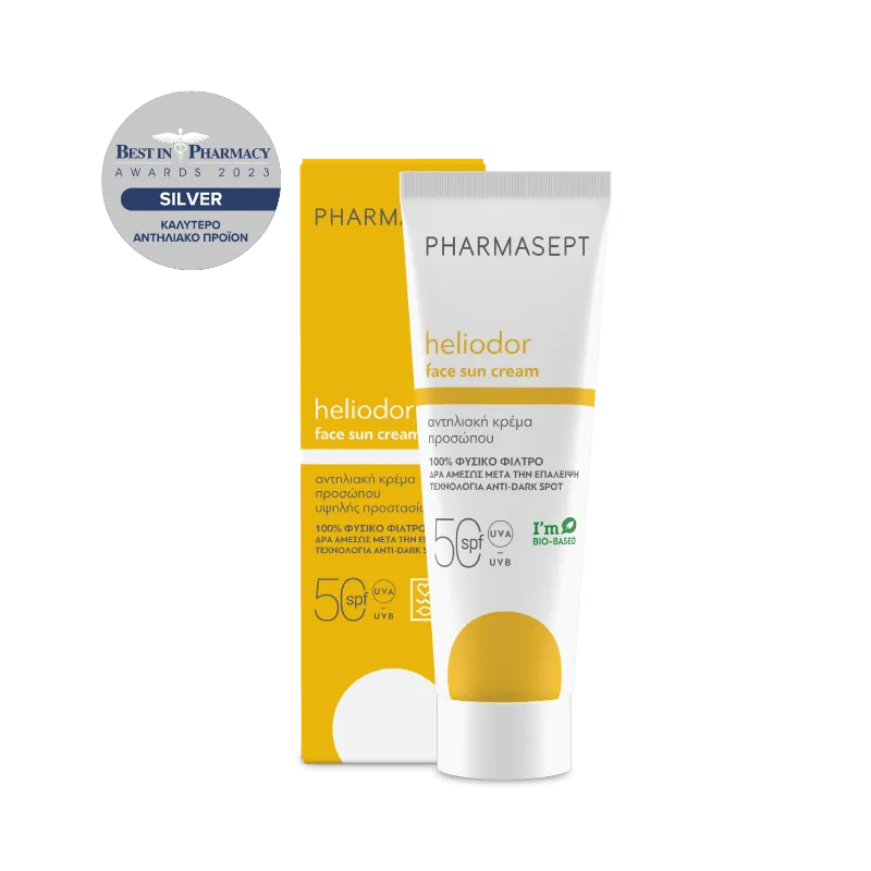 Pharmasept - Heliodor Face Sun Cream SPF50 - GOLDFARMACI