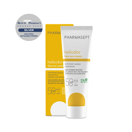 Pharmasept - Heliodor Face Sun Cream SPF50 - GOLDFARMACI