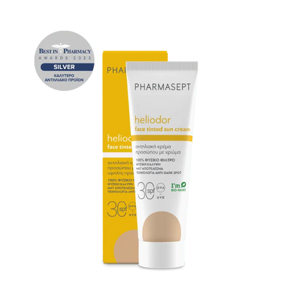 Pharmasept - Heliodor Face Tinted Sun Cream SPF30 - GOLDFARMACI