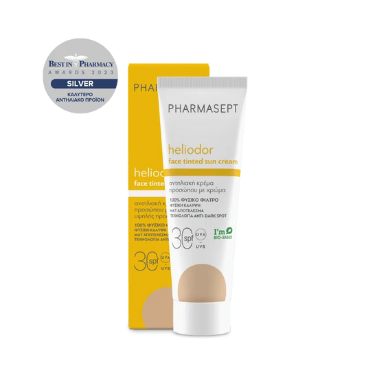 Pharmasept - Heliodor Face Tinted Sun Cream SPF30 - GOLDFARMACI