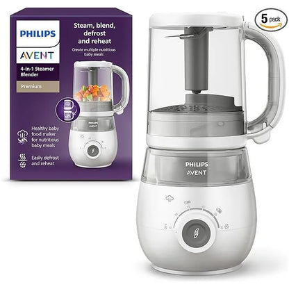 Philips Avent - 4-in-1 Baby food steamer and blender - GOLDFARMACI