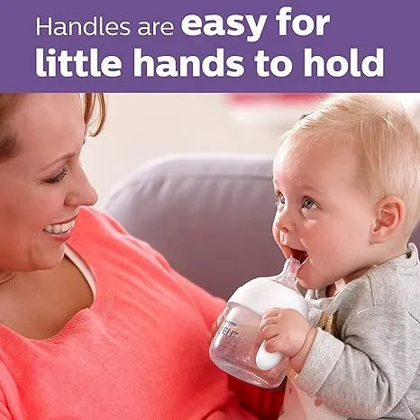 Philips Avent - My Natural Trainer Bottle, 150ml (Plastic) - GOLDFARMACI