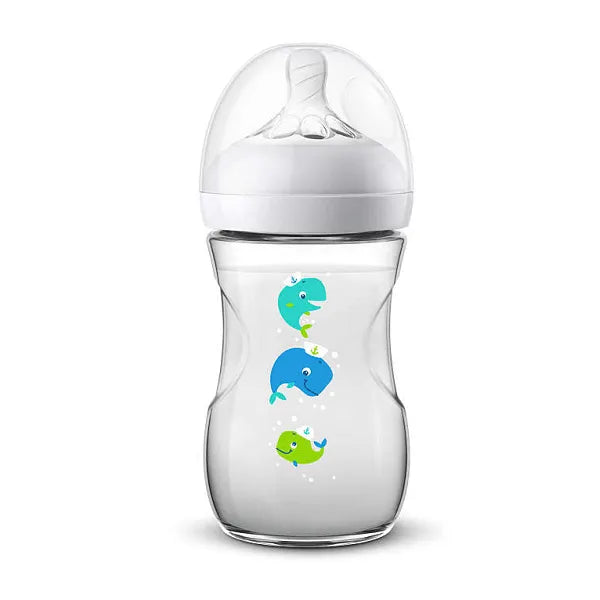 Philips Avent - Natural Baby Bottle 1m+ (Plastic) - GOLDFARMACI
