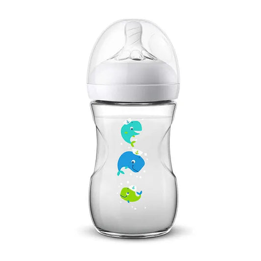 Philips Avent - Natural Baby Bottle 1m+ (Plastic) - GOLDFARMACI