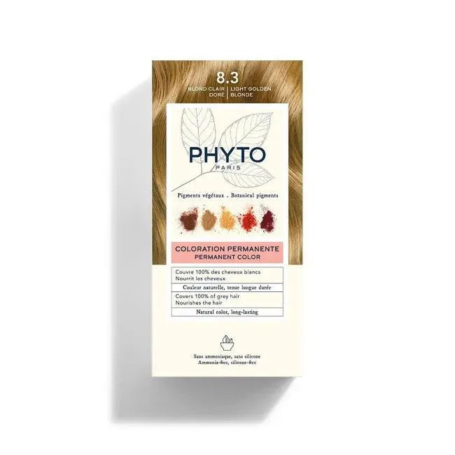 Phyto - Hair Color Light Golden Blonde 8.3 - GOLDFARMACI
