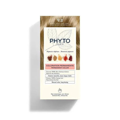 Phyto - Hair Color Very Light Beige Blonde 9.8 - GOLDFARMACI