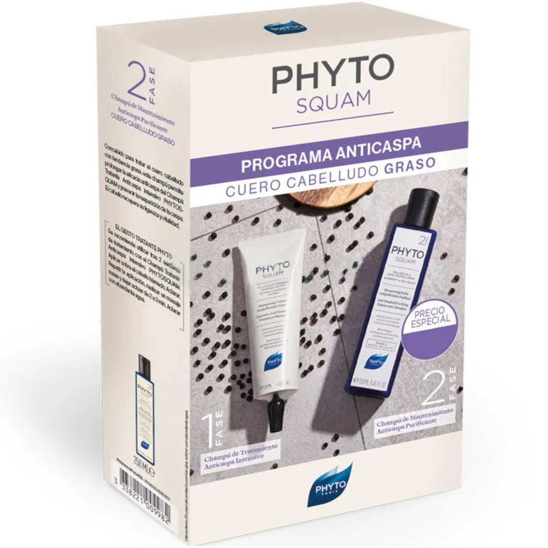 Phyto - Pack Dandruff And Oily Scalp Complete Treatment - GOLDFARMACI