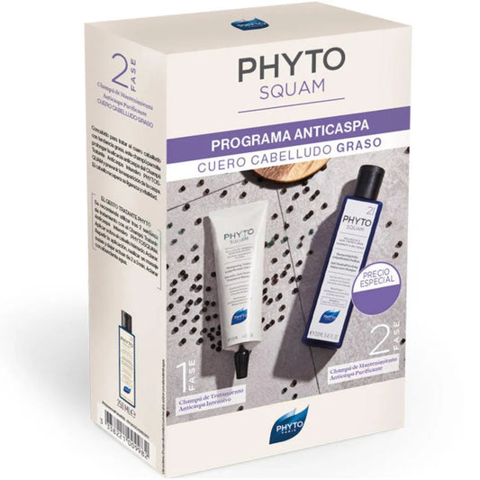 Phyto - Pack Dandruff And Oily Scalp Complete Treatment - GOLDFARMACI