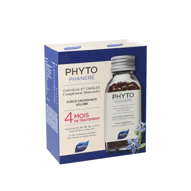 Phyto - Phanere Duo Hair & Nails Dietary Supplement 2x120cap - GOLDFARMACI