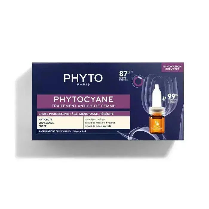 Phyto - Phytocyane Traitement Chute Progressive For Women 12x5ml - GOLDFARMACI