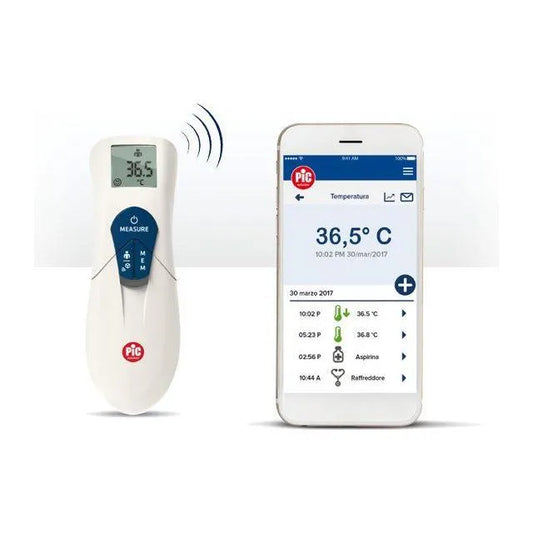 Pic - Electronic ThermoDiary Head Digital Thermometer - GOLDFARMACI