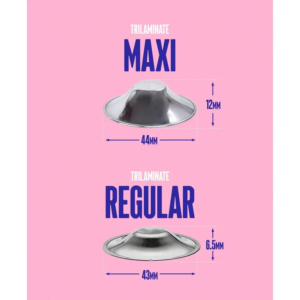 Pippeta Trilaminate Silver Nip Cups