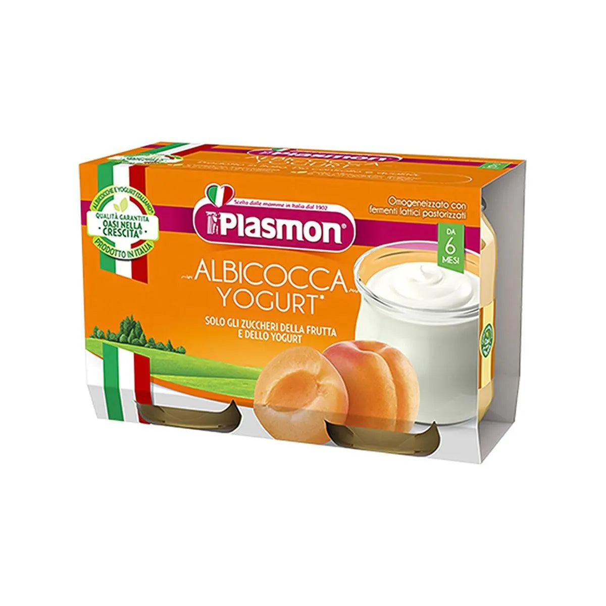 Plasmon – Apricot Yogurt (6m+) - GOLDFARMACI