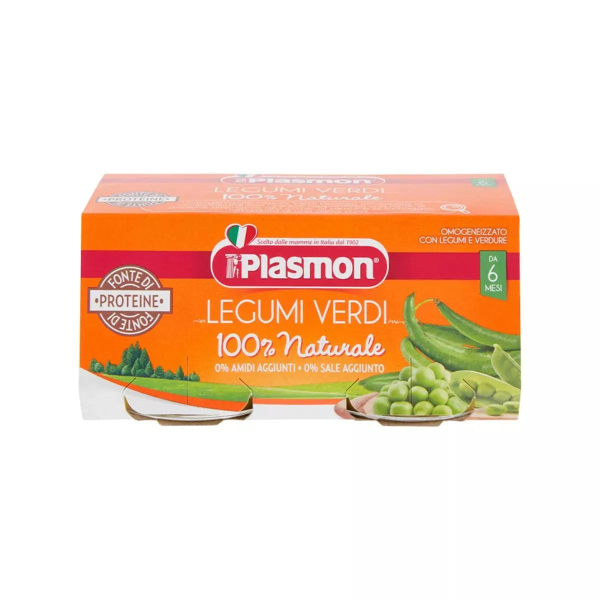 Plasmon - Legumes And Vegetables (6m+) - GOLDFARMACI