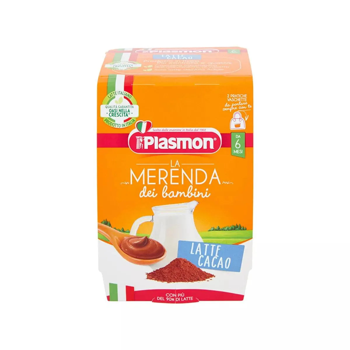Plasmon – Snack with Milk and Cocoa (6m+) - GOLDFARMACI