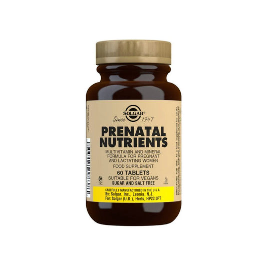 Solgar - Prenatal Nutrients 60 Tab - GOLDFARMACI