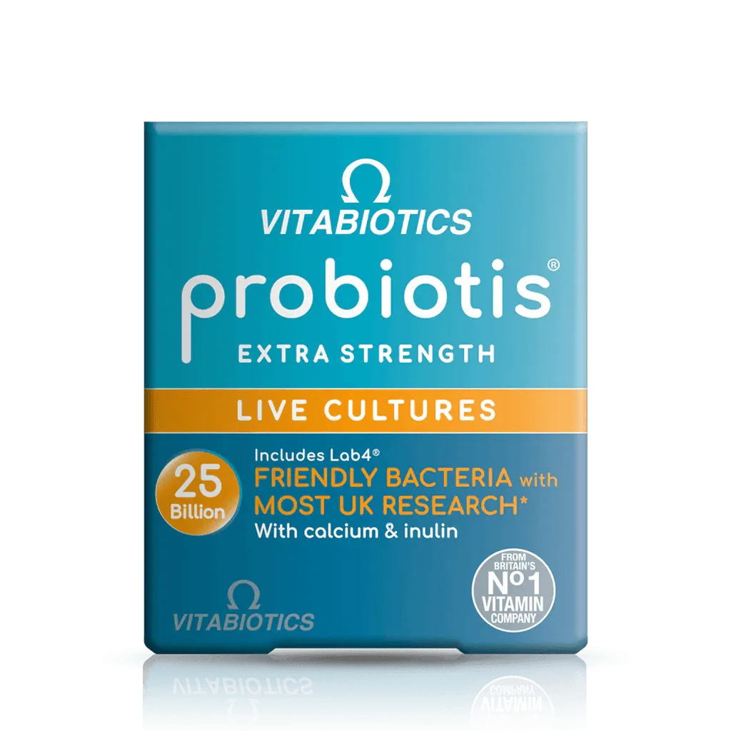 Vitabiotics - Probiotis Extra Strength Live Cultures 30Caps - GOLDFARMACI