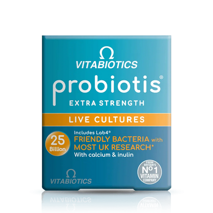 Vitabiotics - Probiotis Extra Strength Live Cultures 30Caps - GOLDFARMACI
