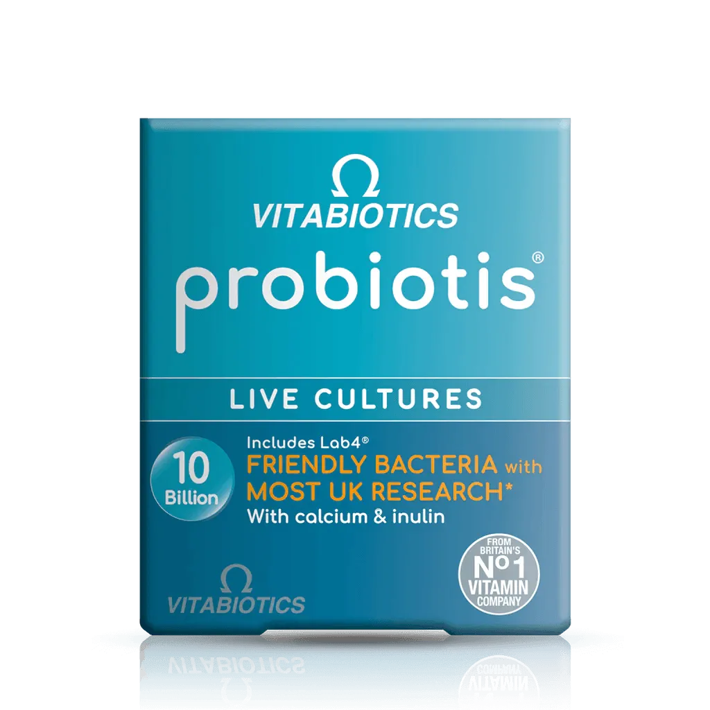 Vitabiotics - Probiotis Live Cultures 30Caps - GOLDFARMACI