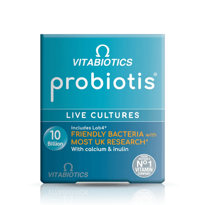Vitabiotics - Probiotis Live Cultures 30Caps - GOLDFARMACI