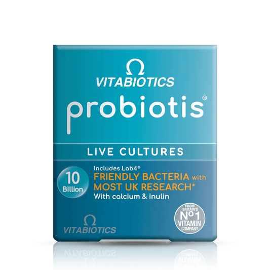 Vitabiotics - Probiotis Live Cultures 30Caps - GOLDFARMACI