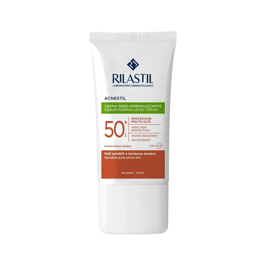 Rilastil - Sun System Acnestil Sebum-Normalizing Cream SPF50+