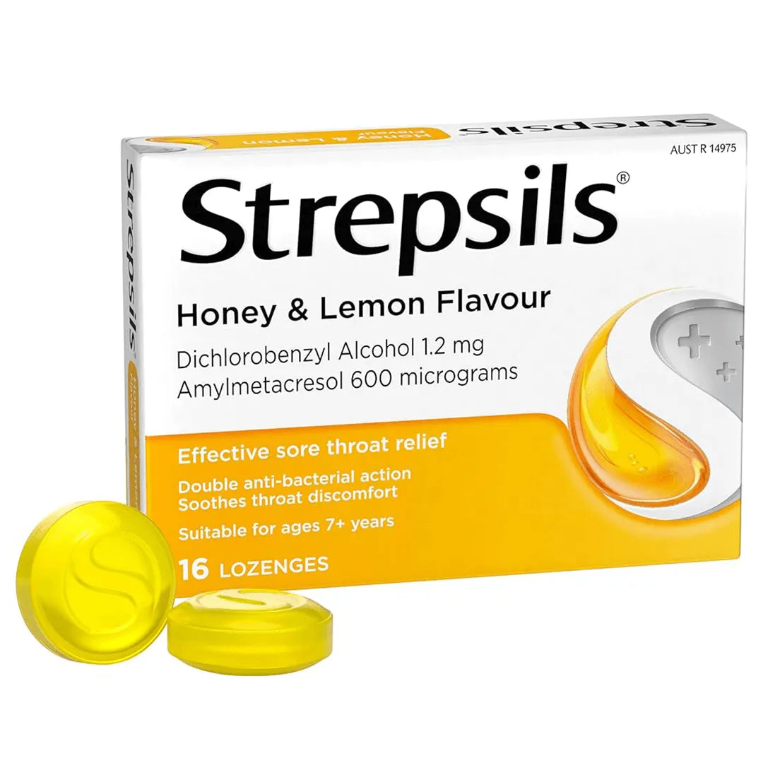 Reckitt - Strepsils Honey and Lemon 24 Tabs - GOLDFARMACI