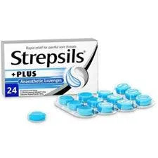 Reckitt - Strepsils Plus 24 Tabs - GOLDFARMACI