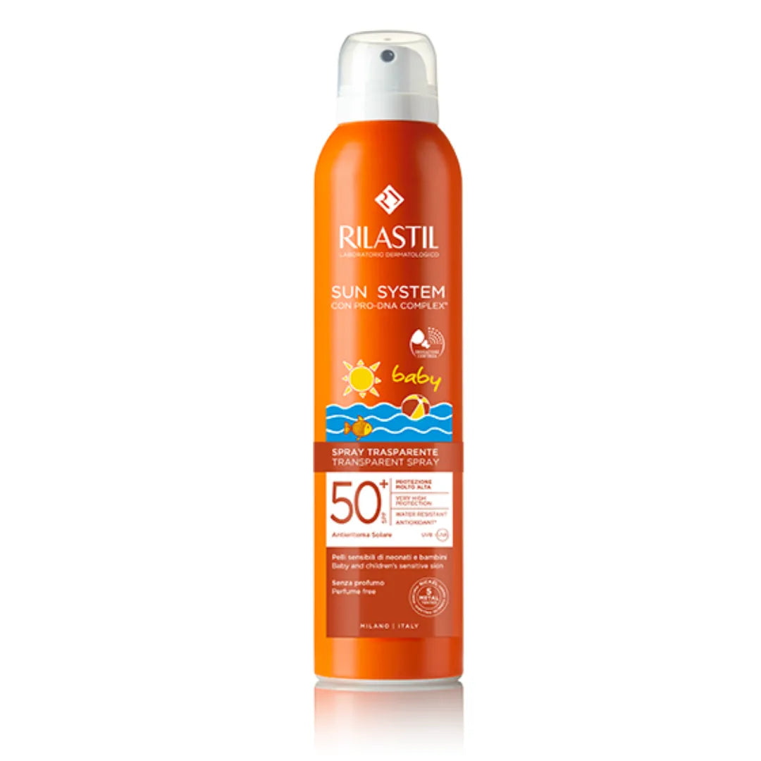 Rilastil - Sun System Baby Transparent Spray - GOLDFARMACI