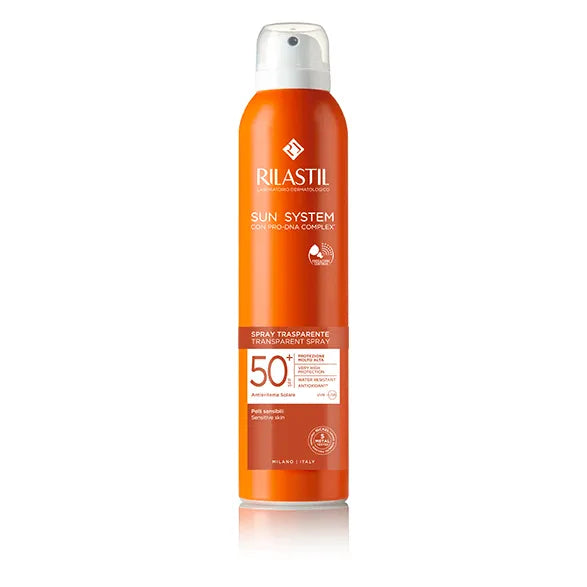 Rilastil - Sun System Transparent Spray SPF50+ - GOLDFARMACI