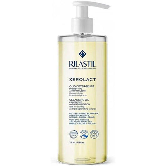 Rilastil - Xerolact Cleansing Oil - GOLDFARMACI