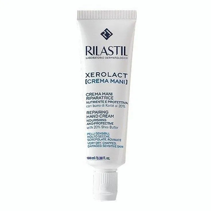 Rilastil - Xerolact Repairing Hand Cream - GOLDFARMACI