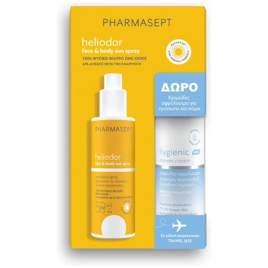 Pharmasept – Heliodor Face & Body Sun Spray (SPF 50) Promo Pack