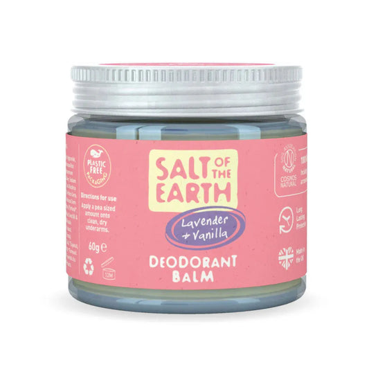 Salt of the Earth - Lavender & Vanilla Natural Deodorant Balm - GOLDFARMACI