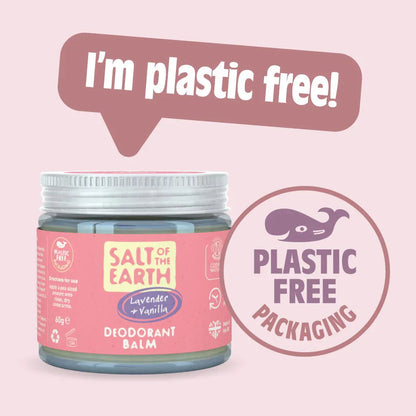Salt of the Earth - Lavender & Vanilla Natural Deodorant Balm - GOLDFARMACI