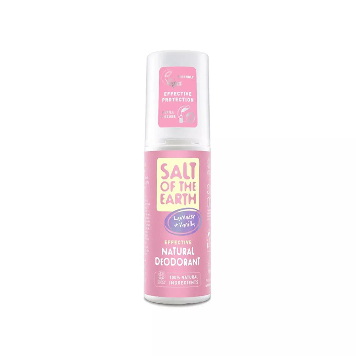 Salt of the Earth - Lavender & Vanilla Natural Deodorant Spray - GOLDFARMACI