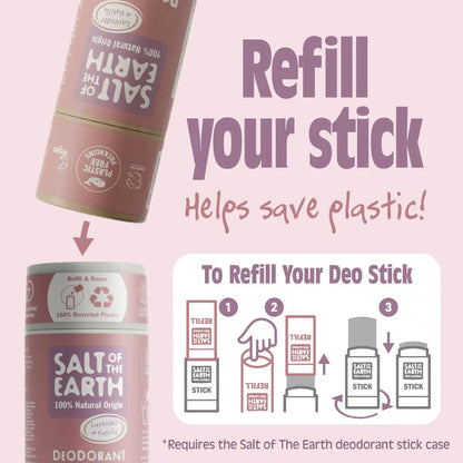 Salt of the Earth - Lavender & Vanilla Natural Deodorant Stick - GOLDFARMACI